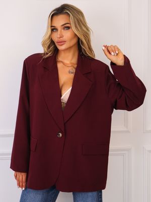 Marynarka elegancki na jesień Olika ze sklepu: olika.com.pl w kategorii: Marynarki damskie - zdjęcie AE84B5C-5EA-3073_19975