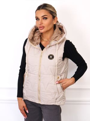 Kamizelka damska jesienna casual Olika ze sklepu: olika.com.pl w kategorii: Kamizelki damskie - zdjęcie AE84B5C-5EA-3073_20151