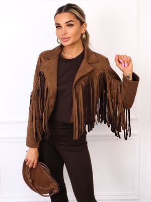 Kurtka damska w stylu boho Olika ze sklepu: olika.com.pl w kategorii: Kurtki damskie - zdjęcie AE84B5C-5EA-3073_20168
