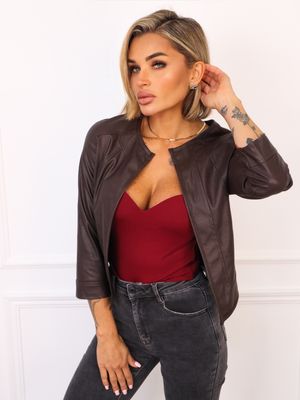Marynarka elegancki jesienny Olika ze sklepu: olika.com.pl w kategorii: Marynarki damskie - zdjęcie AE84B5C-5EA-3073_20220