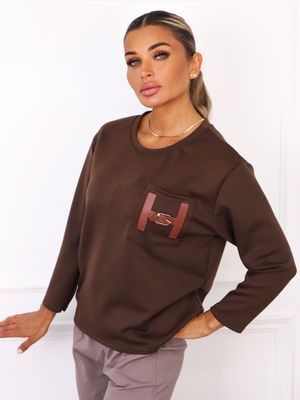 Bluzka damska casualowa Olika ze sklepu: olika.com.pl w kategorii: Bluzki damskie - zdjęcie AE84B5C-5EA-3073_20238