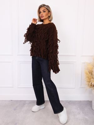 Sweter damski w stylu boho Olika ze sklepu: olika.com.pl w kategorii: Swetry damskie - zdjęcie AE84B5C-5EA-3073_20297