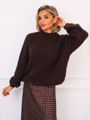 Sweter damski na zimę casual Olika ze sklepu: olika.com.pl w kategorii: Swetry damskie - zdjęcie AE84B5C-5EA-3073_20496