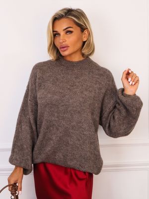 Olika - Sweter damski casualowy ze sklepu: olika.com.pl w kategorii: Swetry damskie - zdjęcie AE84B5C-5EA-3073_20497
