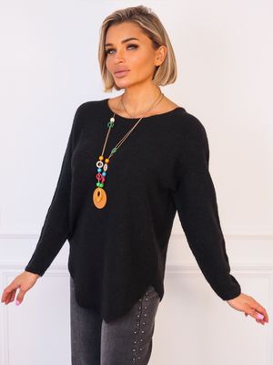 Olika - Sweter damski casualowy ze sklepu: olika.com.pl w kategorii: Swetry damskie - zdjęcie AE84B5C-5EA-3073_20577