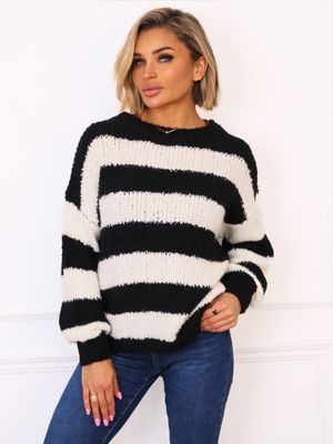 Sweter damski na zimę casualowy Olika ze sklepu: olika.com.pl w kategorii: Swetry damskie - zdjęcie AE84B5C-5EA-3073_20652
