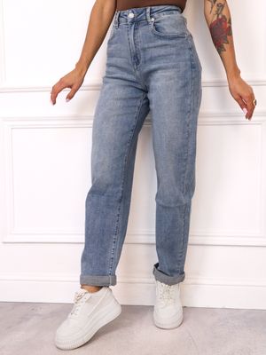 Jeansy damskie casual Olika ze sklepu: olika.com.pl w kategorii: Jeansy damskie - zdjęcie AE84B5C-5EA-3073_20735