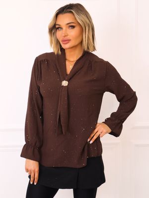 Bluzka damska casual Olika ze sklepu: olika.com.pl w kategorii: Bluzki damskie - zdjęcie AE84B5C-5EA-3073_20765