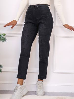 Jeansy damskie na wiosnę Olika ze sklepu: olika.com.pl w kategorii: Jeansy damskie - zdjęcie AE84B5C-5EA-3073_20784