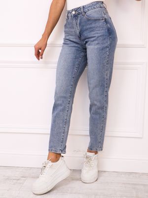 Jeansy damskie na wiosnę casual Olika ze sklepu: olika.com.pl w kategorii: Jeansy damskie - zdjęcie AE84B5C-5EA-3073_20808