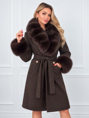 Płaszcz damski casual Olika ze sklepu: olika.com.pl w kategorii: Płaszcze damskie