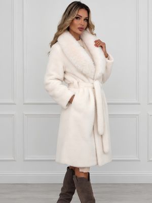 Olika - Płaszcz damski casual ze sklepu: olika.com.pl w kategorii: Płaszcze damskie - zdjęcie AE84B5C-5EA-3073_22293