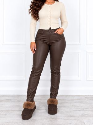 Spodnie damskie casual Olika ze sklepu: olika.com.pl w kategorii: Spodnie damskie - zdjęcie AE84B5C-5EA-3073_22321