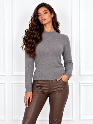 Sweter damski na wiosnę Olika ze sklepu: olika.com.pl w kategorii: Swetry damskie - zdjęcie AE84B5C-5EA-3073_22326