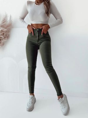 Olika - Spodnie damskie jesienne ze sklepu: olika.com.pl w kategorii: Spodnie damskie - zdjęcie AE84B5C-5EA-3073_7920