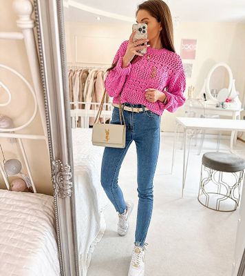 Jeansy damskie ze sklepu: gemre w kategorii: Jeansy damskie - zdjęcie B960DE9-B0C-5025_20990-7