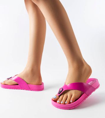Klapki damskie na lato ze sklepu: gemre w kategorii: Klapki damskie - zdjęcie B960DE9-B0C-5025_23495