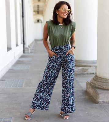 Spodnie damskie boho ze sklepu: gemre w kategorii: Spodnie damskie - zdjęcie B960DE9-B0C-5025_23721