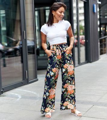Spodnie damskie boho ze sklepu: gemre w kategorii: Spodnie damskie - zdjęcie B960DE9-B0C-5025_24026-75