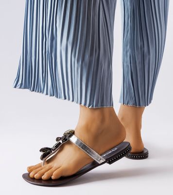 Klapki damskie letnie ze sklepu: gemre w kategorii: Klapki damskie - zdjęcie B960DE9-B0C-5025_24680
