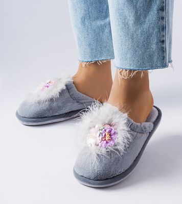 Kapcie damskie zimowe ze sklepu: gemre w kategorii: Kapcie damskie - zdjęcie B960DE9-B0C-5025_25109