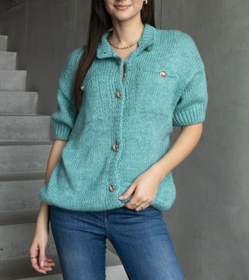 Sweter damski na zimę casual ze sklepu: gemre w kategorii: Swetry damskie - zdjęcie B960DE9-B0C-5025_30771