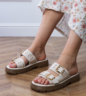 Klapki damskie na lato ze sklepu: gemre w kategorii: Klapki damskie - zdjęcie B960DE9-B0C-5025_32520
