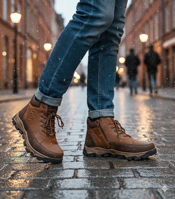 Buty zimowe męskie zimowe ze sklepu: gemre w kategorii: Buty zimowe męskie - zdjęcie B960DE9-B0C-5025_35533