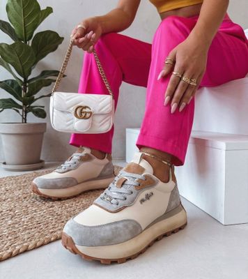 Buty sportowe damskie na wiosnę ze sklepu: gemre w kategorii: Buty sportowe damskie - zdjęcie B960DE9-B0C-5025_38963-B
