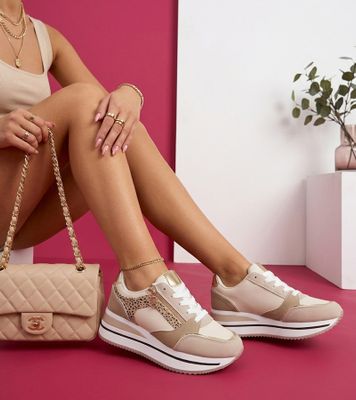 Buty sportowe damskie na wiosnę ze sklepu: gemre w kategorii: Buty sportowe damskie - zdjęcie B960DE9-B0C-5025_55378