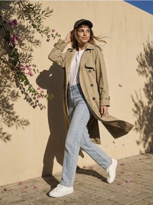 Bluzka damska casual na wiosnę Sinsay ze sklepu: Sinsay w kategorii: Bluzki damskie - zdjęcie CC22A15-4CA-6968_000CH