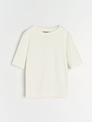 Bluzka damska casual Sinsay ze sklepu: Sinsay w kategorii: Bluzki damskie - zdjęcie CC22A15-4CA-6968_004CH