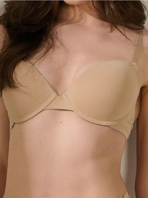Biustonosz gładki casual Sinsay ze sklepu: Sinsay w kategorii: Biustonosze - zdjęcie CC22A15-4CA-6968_009FA