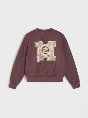 Bluza dziewczęca jesienna na zimę Sinsay ze sklepu: Sinsay w kategorii: Bluzy dziewczęce - zdjęcie CC22A15-4CA-6968_012KG