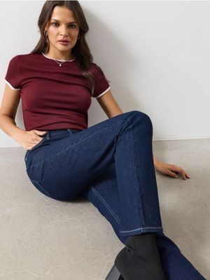 Jeansy damskie casual Sinsay ze sklepu: Sinsay w kategorii: Jeansy damskie - zdjęcie CC22A15-4CA-6968_016JS