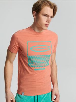 T-shirt męski Sinsay ze sklepu: Sinsay w kategorii: T-shirty męskie - zdjęcie CC22A15-4CA-6968_0178T