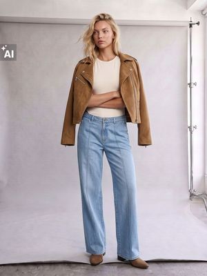 Jeansy damskie na wiosnę Sinsay ze sklepu: Sinsay w kategorii: Jeansy damskie - zdjęcie CC22A15-4CA-6968_025JS