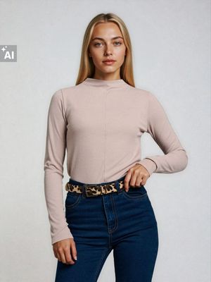 Bluzka damska casualowa jesienna Sinsay ze sklepu: Sinsay w kategorii: Bluzki damskie - zdjęcie CC22A15-4CA-6968_030HA