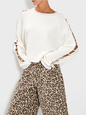 Sweter damski zimowy Sinsay ze sklepu: Sinsay w kategorii: Swetry damskie - zdjęcie CC22A15-4CA-6968_030HL