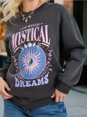 Bluza damska młodzieżowa jesienna ze sklepu: Sinsay w kategorii: Bluzy damskie - zdjęcie CC22A15-4CA-6968_032FJ
