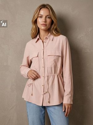 Koszula damska casual wiosenna Sinsay ze sklepu: Sinsay w kategorii: Koszule damskie - zdjęcie CC22A15-4CA-6968_039GY