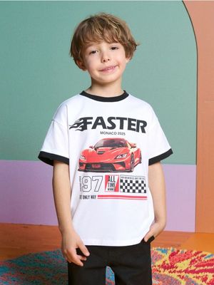 T-shirt chłopięce na lato Sinsay ze sklepu: Sinsay w kategorii: T-shirty chłopięce - zdjęcie CC22A15-4CA-6968_044FT