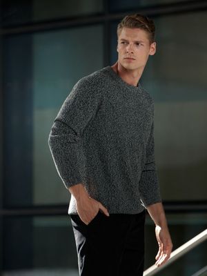 Sweter męski Sinsay ze sklepu: Sinsay w kategorii: Swetry męskie - zdjęcie CC22A15-4CA-6968_0476A
