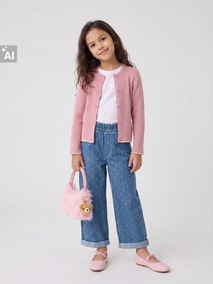 Sweter dziewczęcy na jesień Sinsay ze sklepu: Sinsay w kategorii: Swetry dziewczęce - zdjęcie CC22A15-4CA-6968_049KH