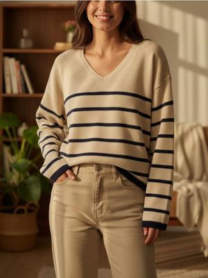 Sweter damski casual na zimę Sinsay ze sklepu: Sinsay w kategorii: Swetry damskie - zdjęcie CC22A15-4CA-6968_058IJ