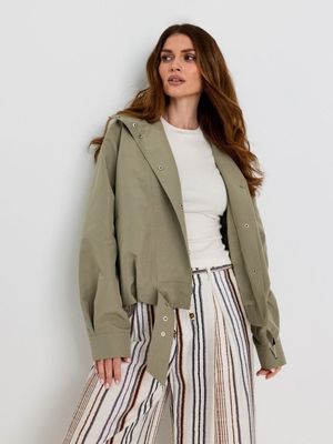 Kurtka damska casual wiosenna Sinsay ze sklepu: Sinsay w kategorii: Kurtki damskie - zdjęcie CC22A15-4CA-6968_059JY