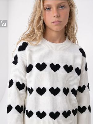 Sweter dziewczęcy jesienny Sinsay ze sklepu: Sinsay w kategorii: Swetry dziewczęce - zdjęcie CC22A15-4CA-6968_063IX