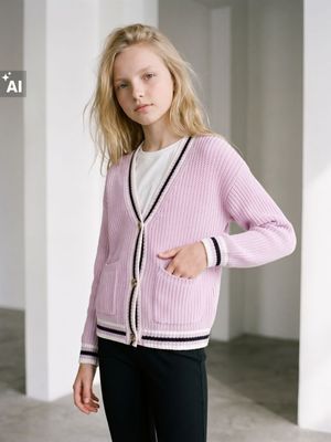 Sweter dziewczęcy jesienny Sinsay ze sklepu: Sinsay w kategorii: Swetry dziewczęce - zdjęcie CC22A15-4CA-6968_069IX