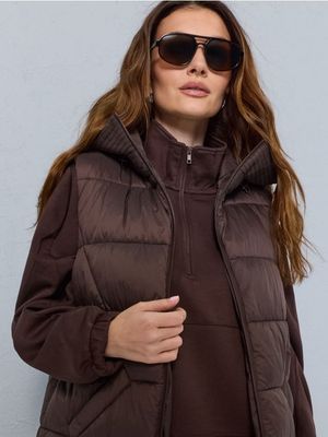 Kamizelka damska jesienna Sinsay ze sklepu: Sinsay w kategorii: Kamizelki damskie - zdjęcie CC22A15-4CA-6968_070JY