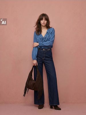 Jeansy damskie casual Sinsay ze sklepu: Sinsay w kategorii: Jeansy damskie - zdjęcie CC22A15-4CA-6968_074JS